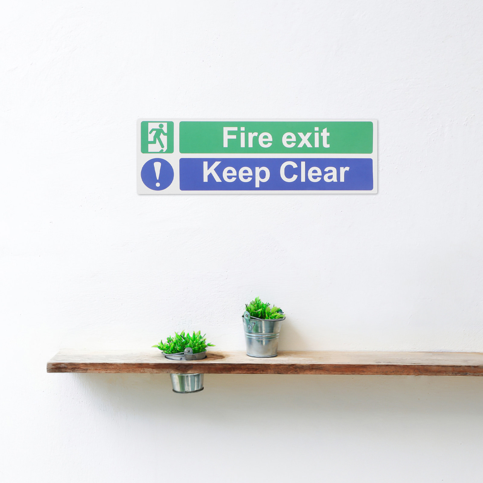 Emergency Exit Sign - 5 шт. наклеек для обеспечения безопасности