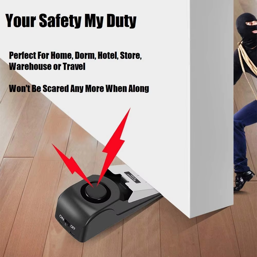 Door Stop Alarm - Беспроводной противоугонный сигнализатор 120 дБ, дверной